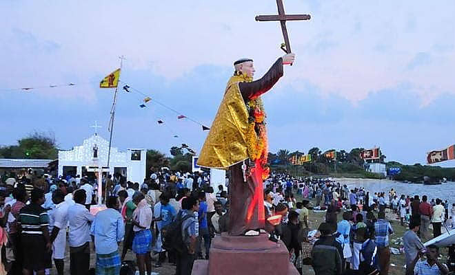 கச்சத்தீவு புனித அந்தோனியார் ஆலய வருடாந்த திருவிழா ஆரம்பம்