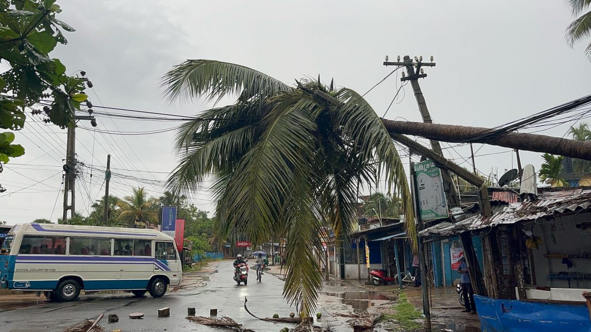 வவுனியாவில் சூறாவளி காரணமாக மக்களின் இயல்பு வாழ்க்கை பாதிப்பு வவுனியாவில் சூறாவளி காரணமாக மக்களின் இயல்பு வாழ்க்கை பாதிப்பு