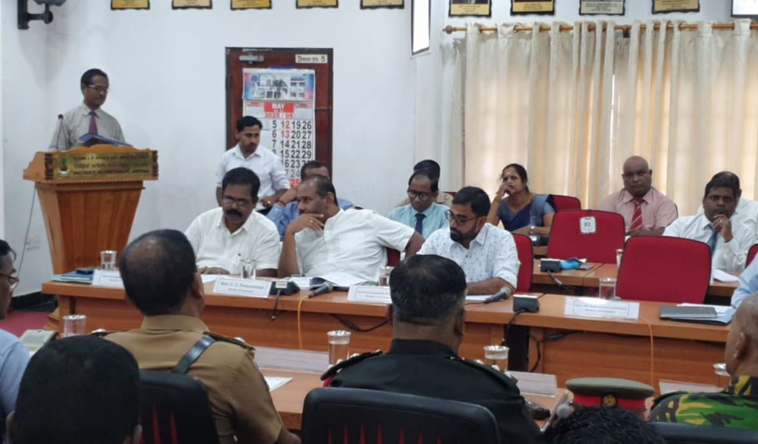 யாழ்ப்பாண மாவட்ட ஒருங்கிணைப்புக் குழுக் கூட்டம் ஆரம்பம் யாழ்ப்பாண மாவட்ட ஒருங்கிணைப்புக் குழுக் கூட்டம் ஆரம்பம்