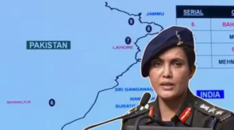 பாகிஸ்தானுக்கு எதிரான ஒபரேஷன் சிந்தூர் நடவடிக்கையை வழிநடத்திய பெண் பாகிஸ்தானுக்கு எதிரான ஒபரேஷன் சிந்தூர் நடவடிக்கையை வழிநடத்திய பெண்