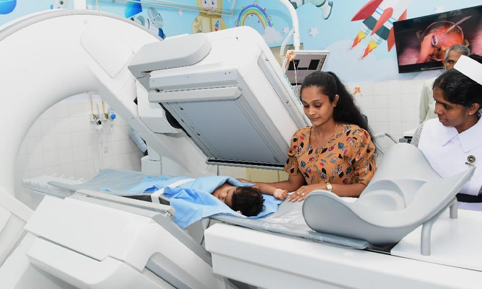 கொழும்பு லேடி ரிட்ஜ்வே மருத்துவமனைக்கு 154 மில்லியன் ரூபா மதிப்புள்ள அதிநவீன சிகிச்சை இயந்திரம்