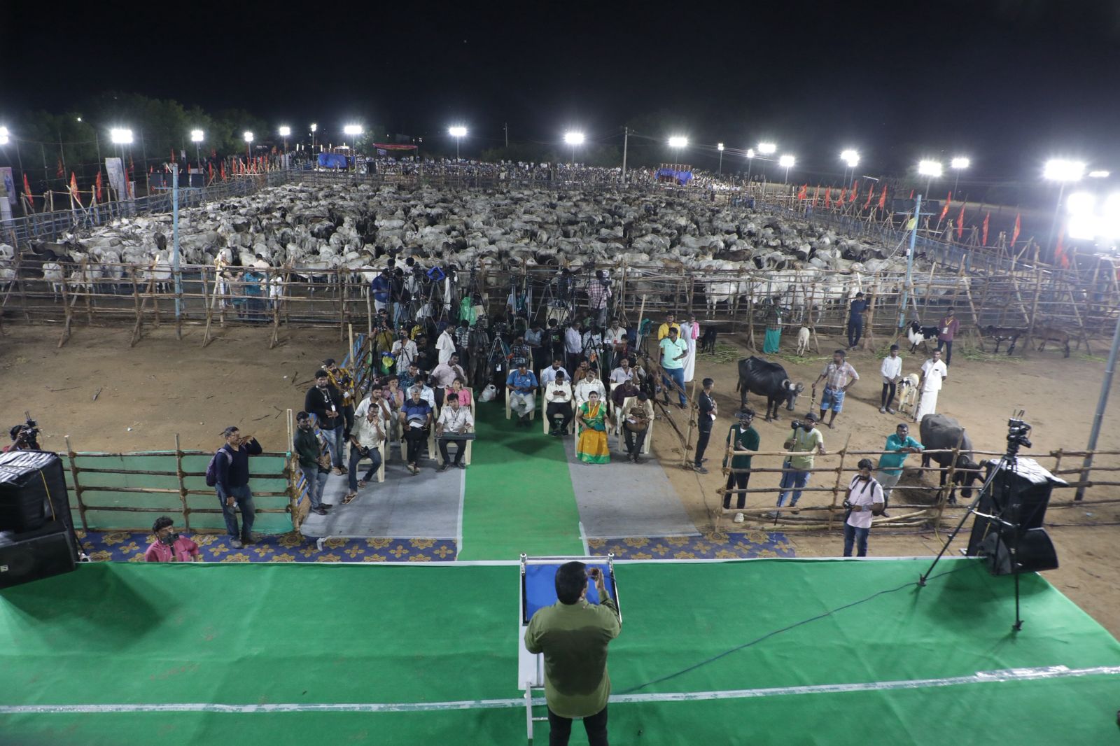 ஆடு, மாடுகளுக்கு மாநாடு நடத்திய சீமான் ஆடு, மாடுகளுக்கு மாநாடு நடத்திய சீமான்