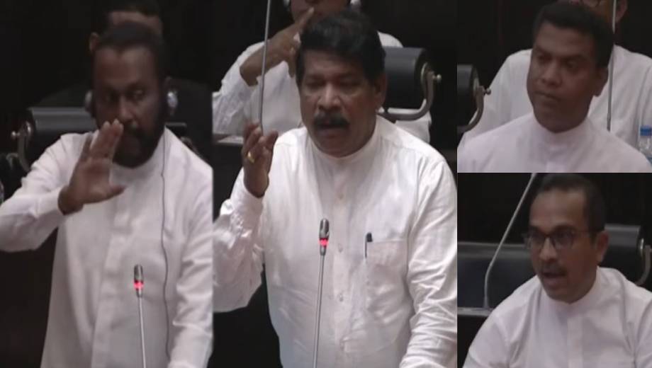 நாடாளுமன்றில் ‘தமிழ் மொழி’ சர்ச்சை – ஆளும், எதிர்க்கட்சிகள் வாக்குவாதம் நாடாளுமன்றில் ‘தமிழ் மொழி’ சர்ச்சை – ஆளும், எதிர்க்கட்சிகள் வாக்குவாதம்