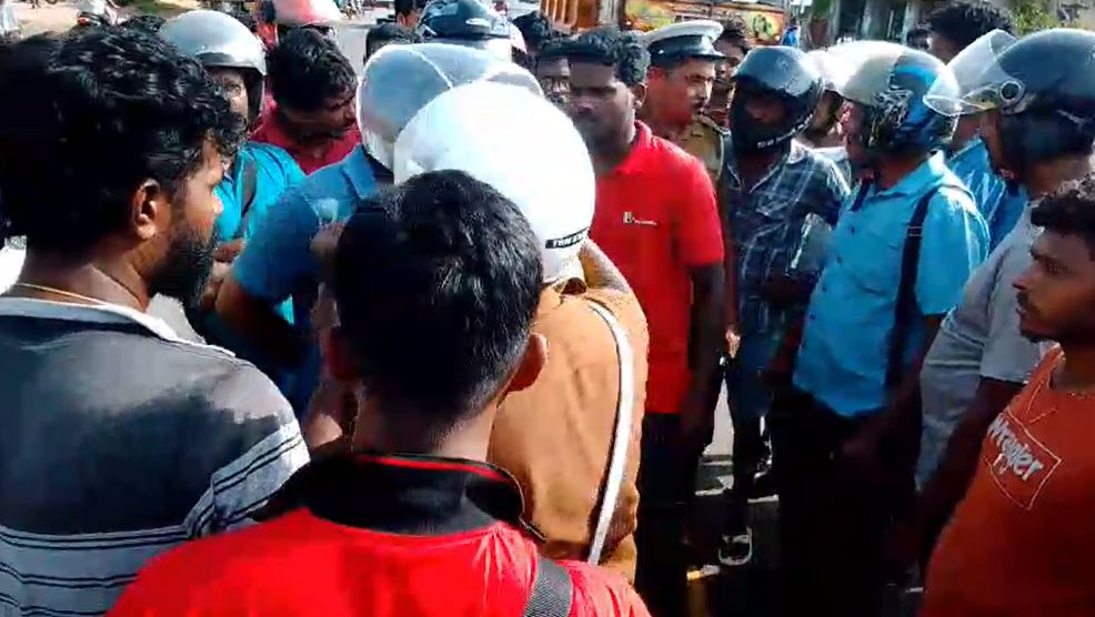 கிளிநொச்சி – பரந்தன் பகுதியில் பதற்றம்!! பெண் ஒருவர் பலி