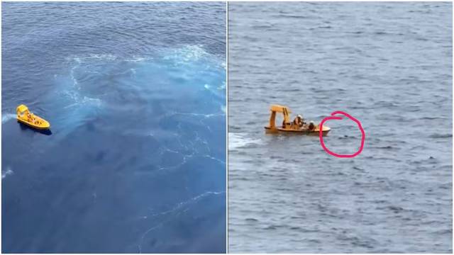 நடுக்கடலில் விழுந்த மகள் – அடுத்த நொடியே கப்பலில் இருந்து குதித்த தந்தை