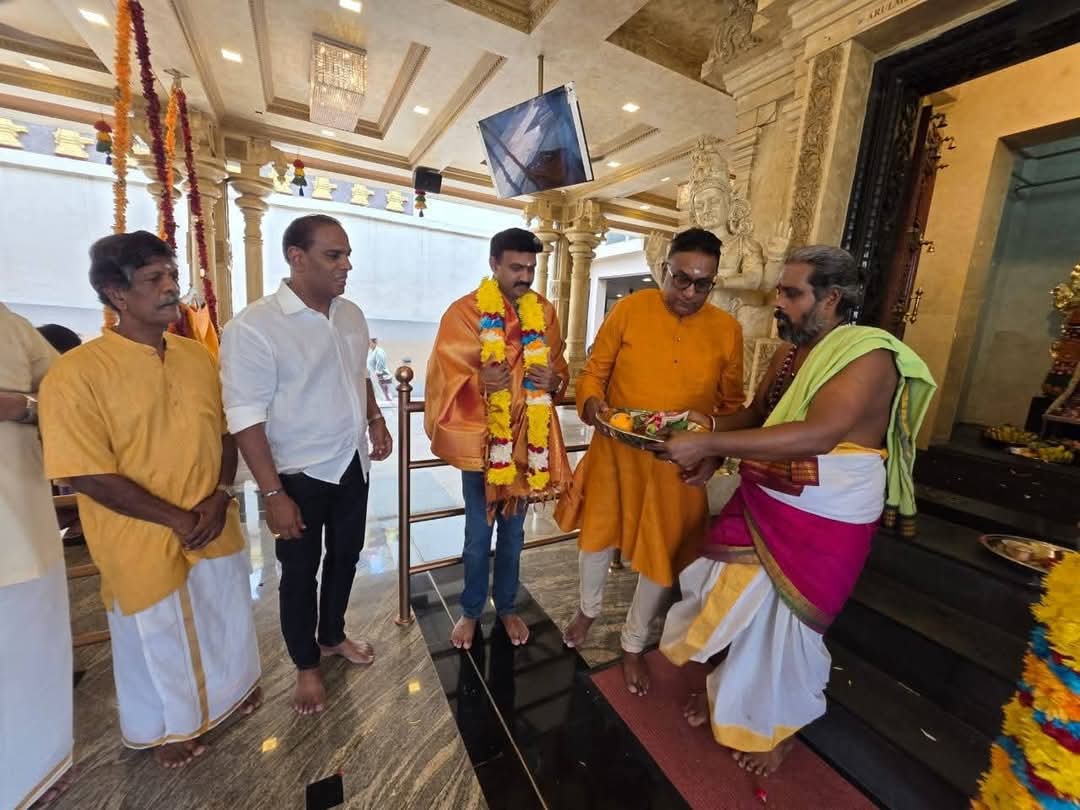 செந்தில் தொண்டமான் மலேசிய பயணம் -திருமுருகன் ஆலயத்தில் வழிபாடு செந்தில் தொண்டமான் மலேசிய பயணம் -திருமுருகன் ஆலயத்தில் வழிபாடு