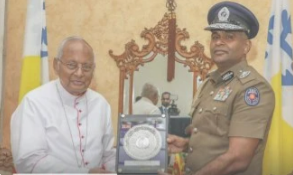 பொலிஸ்மா அதிபரை சந்தித்த கருதினால் மெல்கம் ரஞ்ஜித்