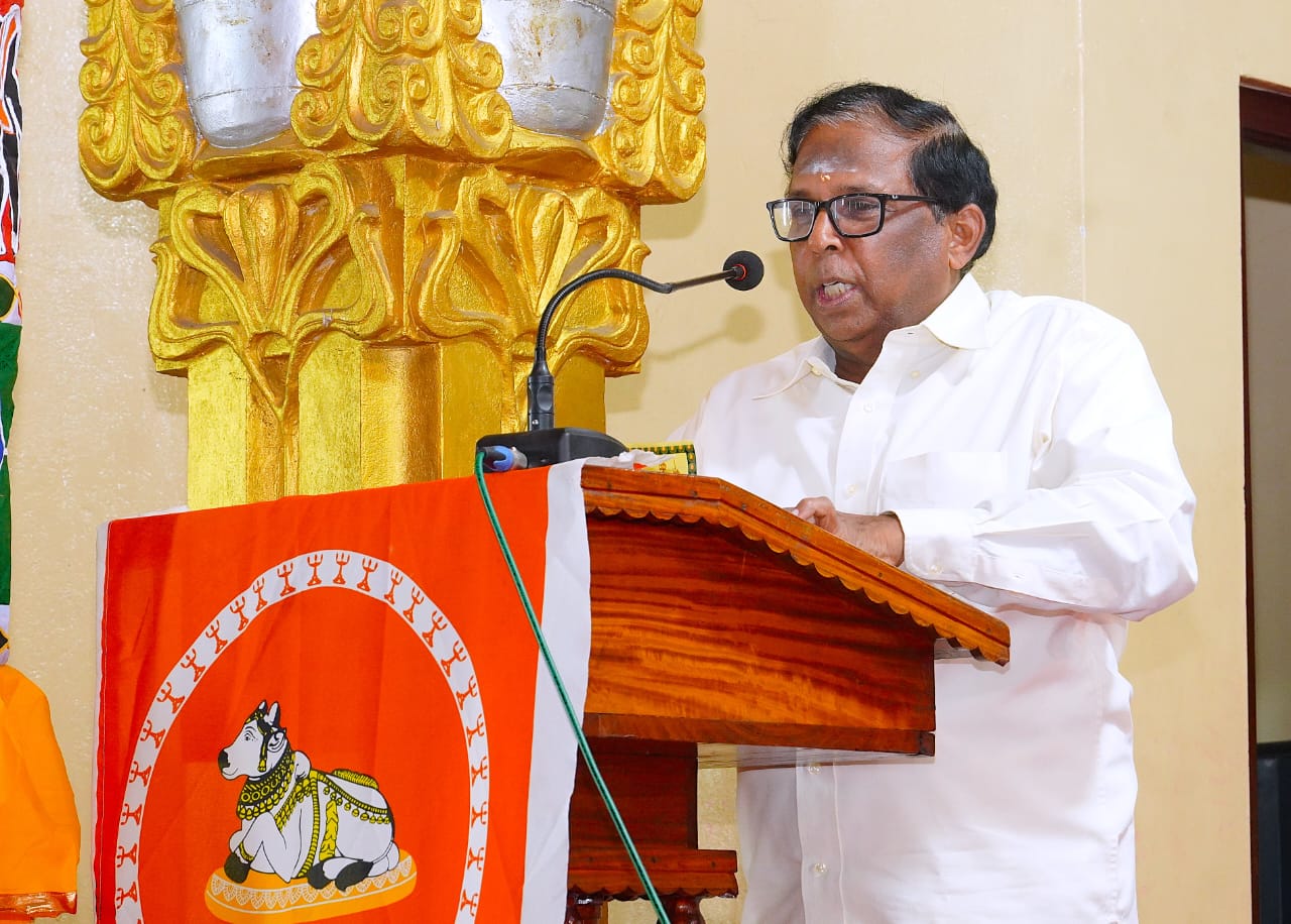 நல்லூர் சைவத்தமிழ் பண்பாட்டுக் கலைக்கூடல் அமைப்புக்கு ஆளுநர் வேதநாயகன் பாராட்டு நல்லூர் சைவத்தமிழ் பண்பாட்டுக் கலைக்கூடல் அமைப்புக்கு ஆளுநர் வேதநாயகன் பாராட்டு