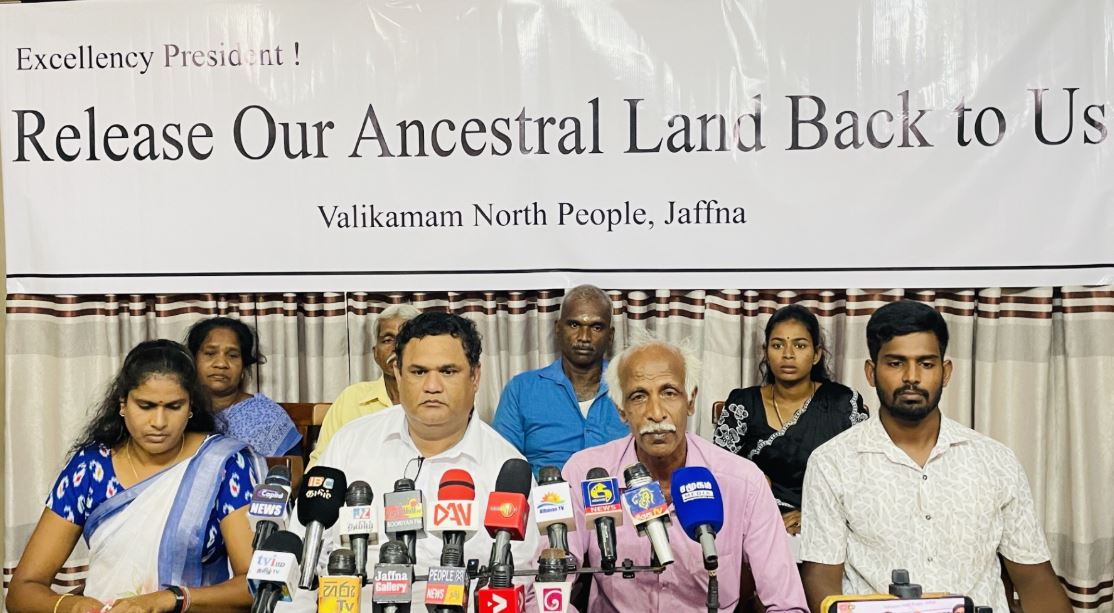 காணிகளை விடுவியுங்கள் – வடக்கில் இருந்து ஜனாதிபதியிடம் கோரிக்கை காணிகளை விடுவியுங்கள் – வடக்கில் இருந்து ஜனாதிபதியிடம் கோரிக்கை