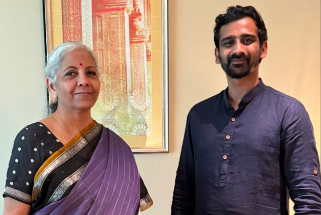 இந்திய நிதி அமைச்சரை சந்தித்த ஜீவன் தொண்டமான் இந்திய நிதி அமைச்சரை சந்தித்த ஜீவன் தொண்டமான்