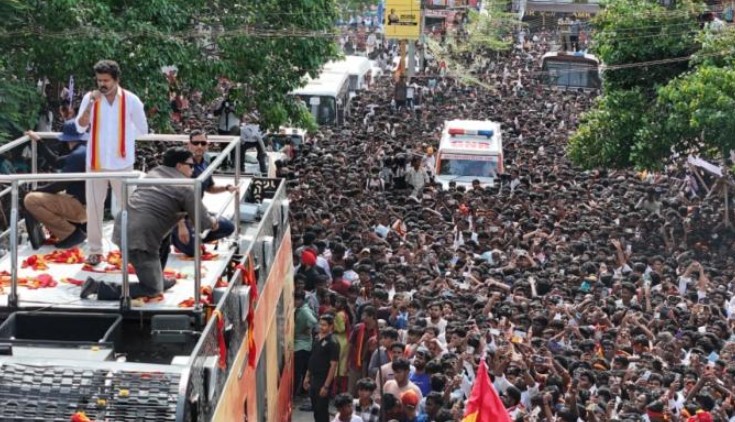 விஜய்யின் திருச்சி பிரச்சாரத்தில் போக்குவரத்து நெரிசல் – பொதுமக்கள் சிரமம்