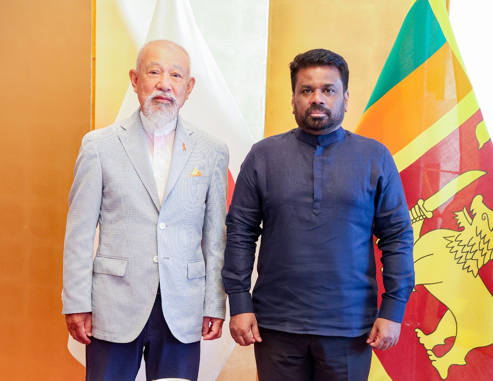நிப்பொன் மன்றத்தின் ஸ்தாபக தலைவருக்கும் ஜனாதிபதிக்கும் இடையில் கலந்துரையாடல்