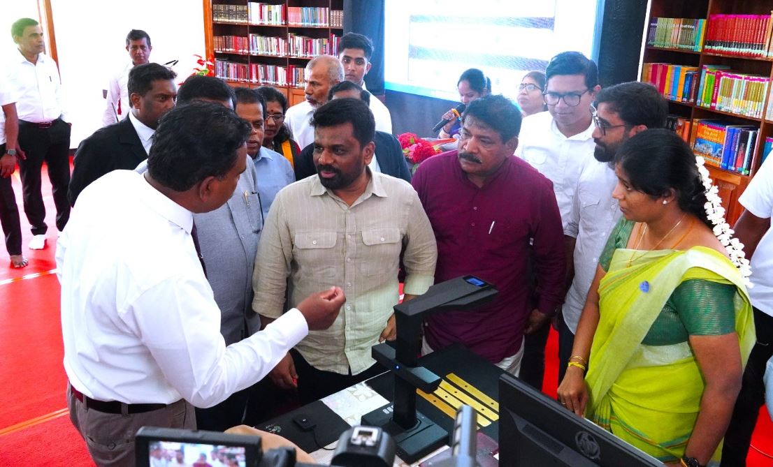 யாழ் நூலகத்திற்கு 100 மில்லியன் ரூபா நிதி ஒதுக்கீடு யாழ் நூலகத்திற்கு 100 மில்லியன் ரூபா நிதி ஒதுக்கீடு