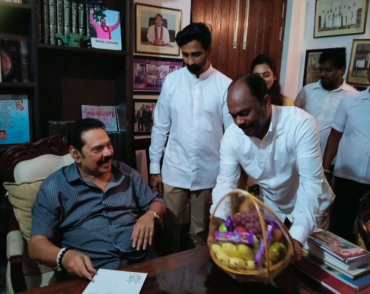 மஹிந்த ராஜபக்சவை சந்தித்த இ.தொ.கா பிரதிநிதிகள்