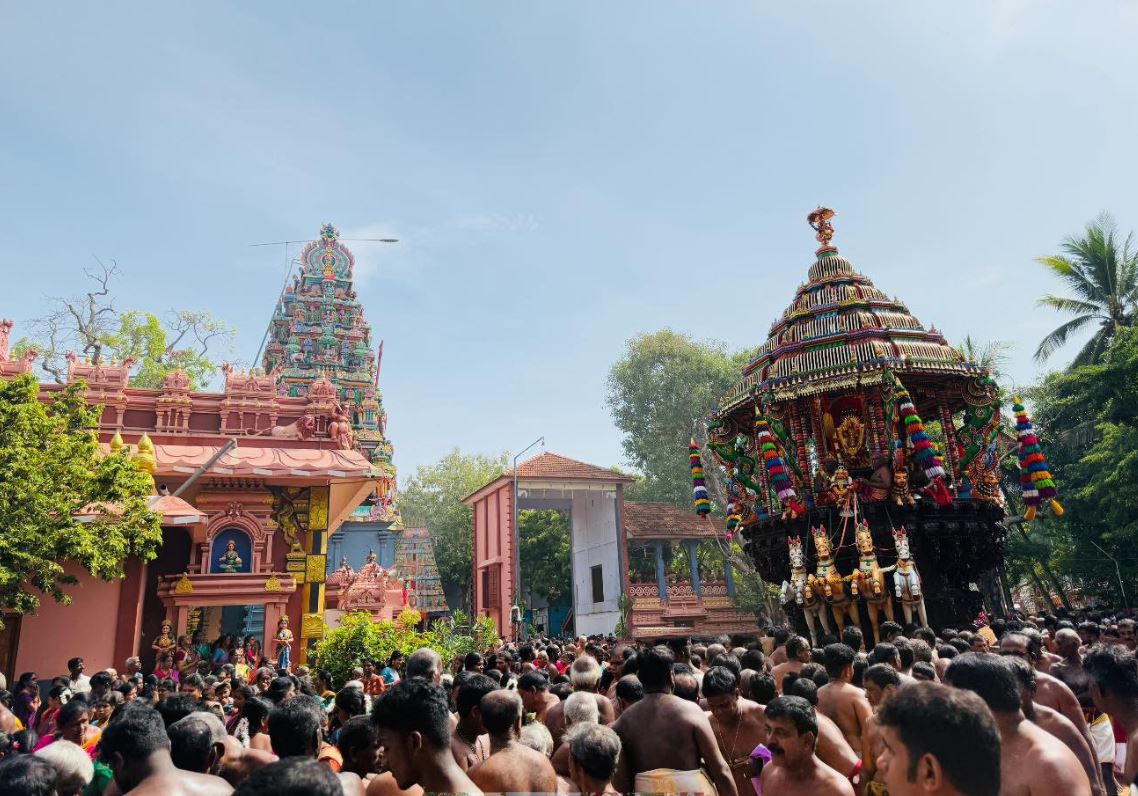 யாழ்ப்பாணம் தெல்லிப்பழை துர்க்கை அம்மன் கோவில் தேர் திருவிழா யாழ்ப்பாணம் தெல்லிப்பழை துர்க்கை அம்மன் கோவில் தேர் திருவிழா