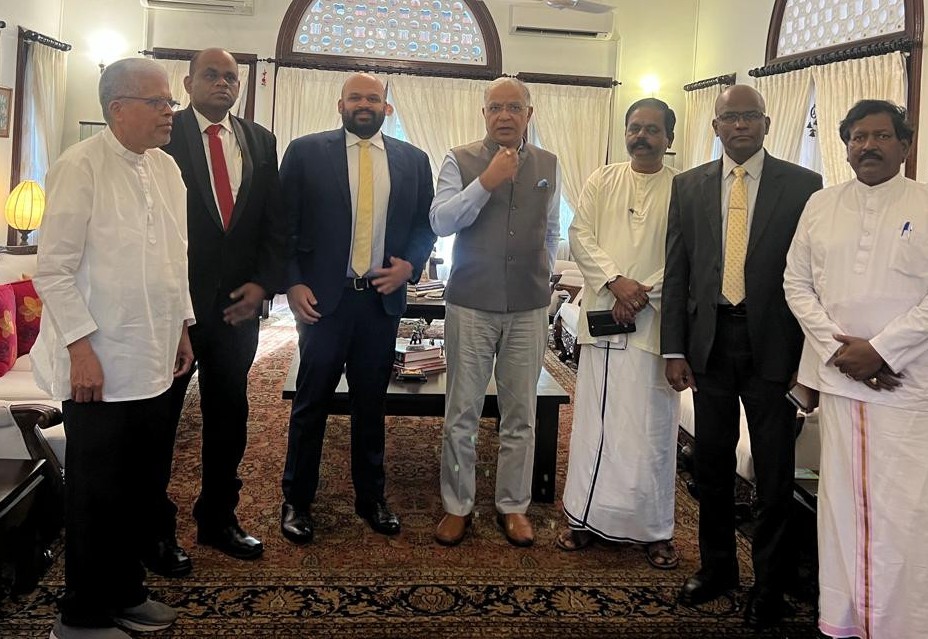 இந்தியத் தூதுவர் – தமிழரசுக் கட்சி உறுப்பினர்கள் சந்திப்பு- சமகால நிலைமை பற்றி விளக்கம்