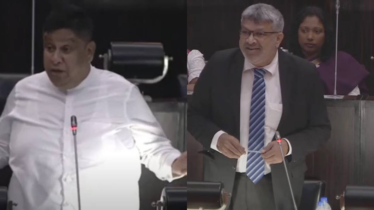 உங்களை பார்த்தாலே பயம் : தயவுசெய்து ஆவியாக வேண்டாம் – சாமர எம்.பிக்கு ஆளுங்கட்சி பதிலடி உங்களை பார்த்தாலே பயம் : தயவுசெய்து ஆவியாக வேண்டாம் – சாமர எம்.பிக்கு ஆளுங்கட்சி பதிலடி