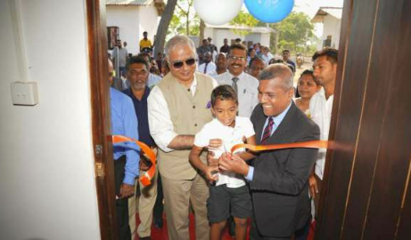 இந்திய மானிய உதவியுடன் கட்டப்பட்ட அம்பாறை மாவட்டத்தில் மகாத்மா காந்தி மாதிரி கிராமத்தின் திறப்பு விழா இந்திய மானிய உதவியுடன் கட்டப்பட்ட அம்பாறை மாவட்டத்தில் மகாத்மா காந்தி மாதிரி கிராமத்தின் திறப்பு விழா