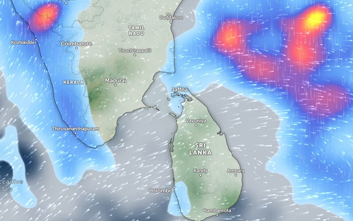 வங்காள விரிகுடாவில் குறைந்த அழுத்தப் பிரதேசம் உருவாகும் சாத்தியம் வங்காள விரிகுடாவில் குறைந்த அழுத்தப் பிரதேசம் உருவாகும் சாத்தியம்