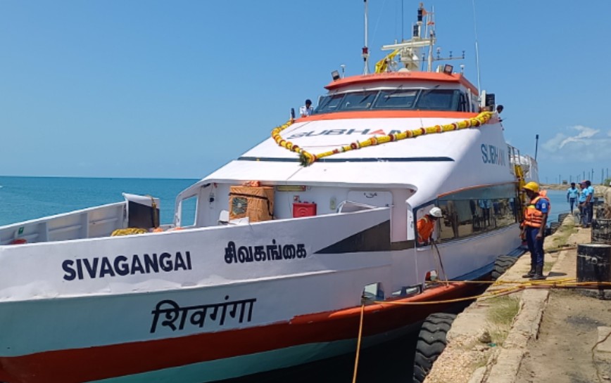 வாரத்தில் 07 நாட்களும், காங்கேசன்துறை – நாகபட்டினம் கப்பல் சேவை