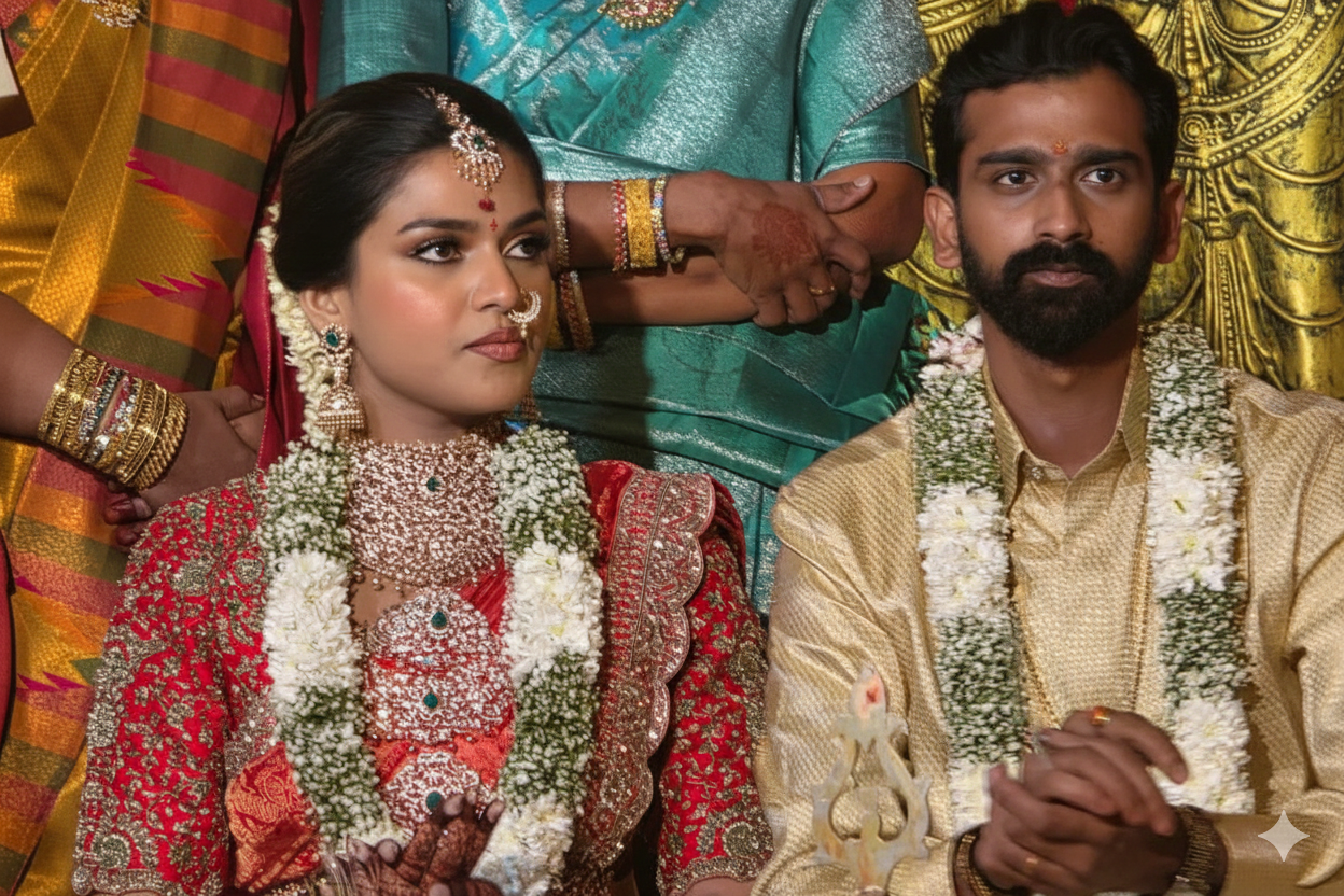 தமிழ்நாட்டில் பிரம்மாண்டமாக நடந்த ஜீவனின் திருமணம் –  சீதா ஸ்ரீ நாச்சியாரை கரம் பிடித்தார்