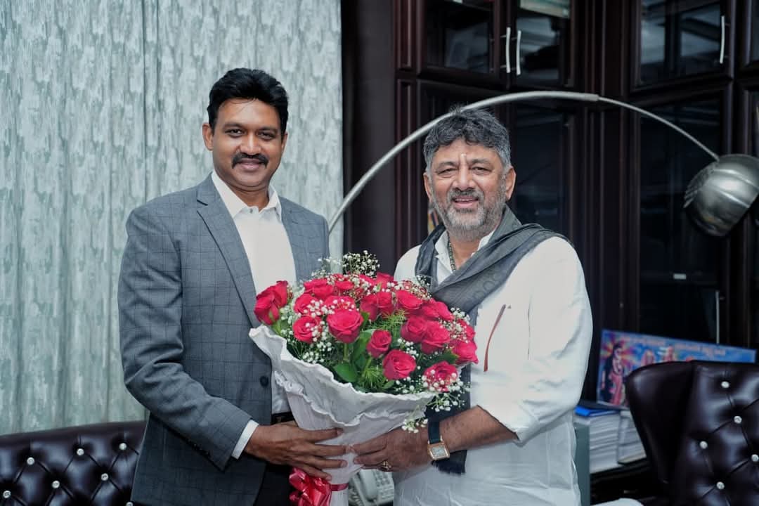 கர்நாடக மாநில துணை முதல்வரை சந்தித்த செந்தில் தொண்டமான் கர்நாடக மாநில துணை முதல்வரை சந்தித்த செந்தில் தொண்டமான்