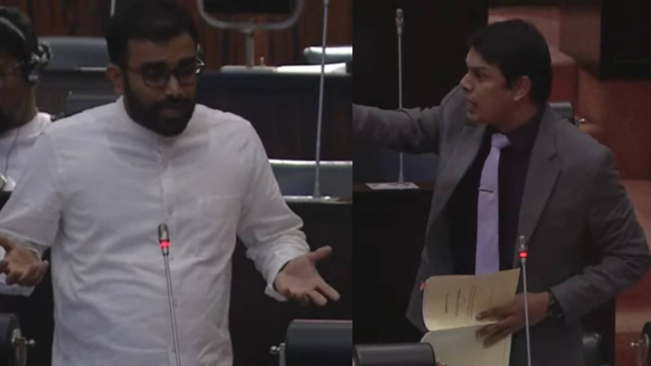 சபையில் இளங்குமரன், அர்ச்சுனா எம்.பிகள் இடையே வாக்குவாதம் – நாடாளுமன்றில் சலசலப்பு