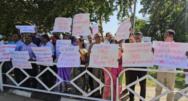 மட்டக்களப்பில் போராட்டம்