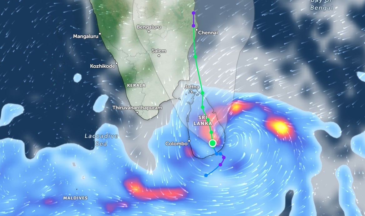 பலத்த மழை, கடும் காற்று நிலை எதிர்வரும் நாட்களும் தொடரும்
