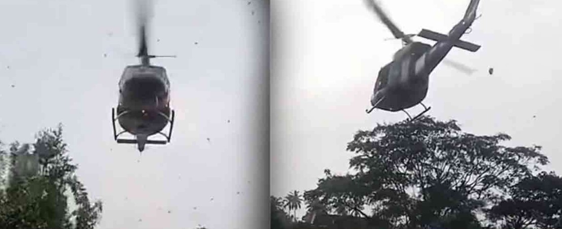 மீட்பு நடவடிக்கைகளில் ஈடுபட்ட விமானம் விபத்துக்குள்ளானது