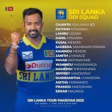 பாகிஸ்தான் சுற்றுப்பயணம் – இலங்கை குழாம் அறிவிப்பு பாகிஸ்தான் சுற்றுப்பயணம் – இலங்கை குழாம் அறிவிப்பு