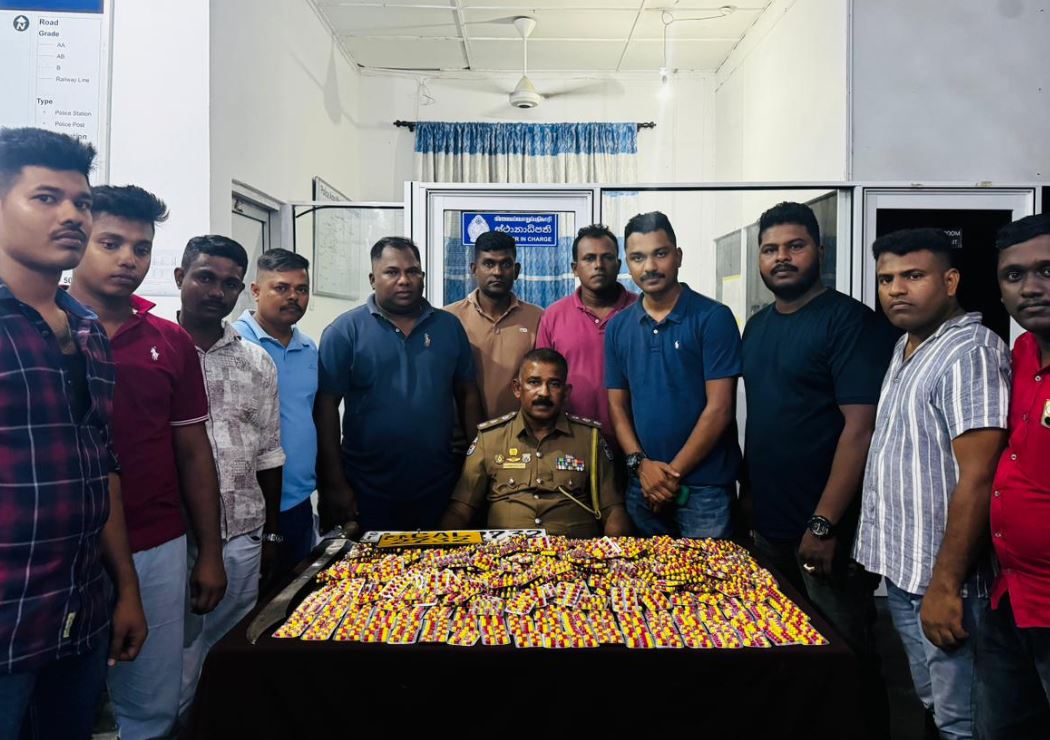 கொழும்பு துப்பாக்கி சூடு!! யாழில் மேலுமொருவர் கைது – போதை மாத்திரைகள், வாள் மீட்பு