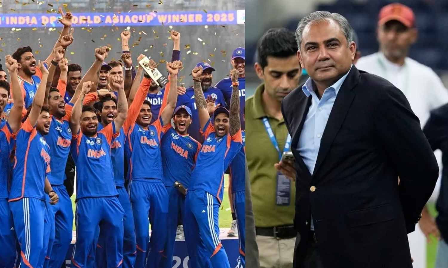 இந்தியாவுக்கு ஆசிய கோப்பையை வழங்க மோசின் நக்வி அனுமதி இந்தியாவுக்கு ஆசிய கோப்பையை வழங்க மோசின் நக்வி அனுமதி