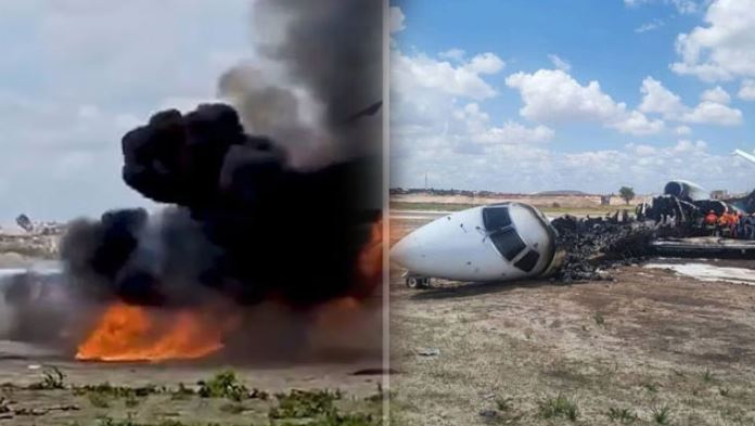 கொங்கோவில் அமைச்சர் ஒருவருடன் பயணித்த விமானம் விபத்துக்குள்ளானது