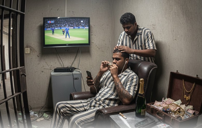 சிறைச்சாலைக்குள் போதைப்பொருள், தொலைபேசி, ஆடம்பரம் – யார் கொடுத்த அதிகாரம்?