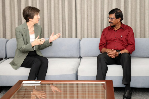 சுவிட்சர்லாந்து தூதுவர் – ரில்வின் சில்வா இடையே சந்திப்பு சுவிட்சர்லாந்து தூதுவர் – ரில்வின் சில்வா இடையே சந்திப்பு