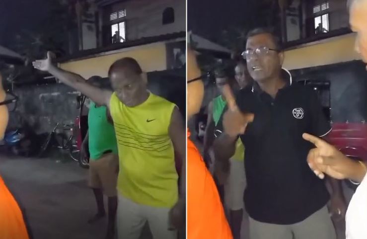 பிக்குனியை அச்சுறுத்திய இருவர் கைது