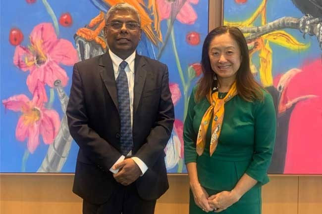 அமெரிக்கத் தூதுவர் – ஜனாதிபதியின் சிரேஷ்ட ஆலோசகர் இடையில் சந்திப்பு அமெரிக்கத் தூதுவர் – ஜனாதிபதியின் சிரேஷ்ட ஆலோசகர் இடையில் சந்திப்பு