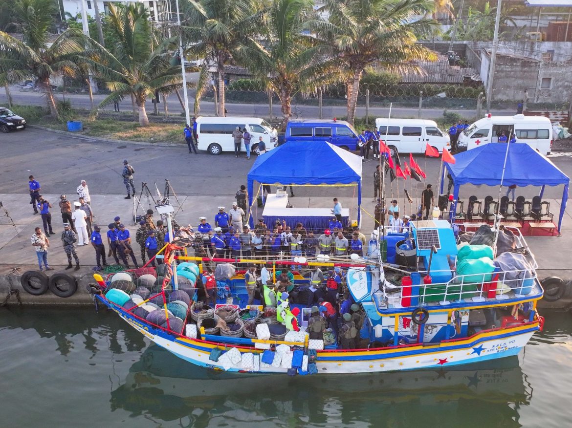 193 கி.கி. இற்கும் அதிக போதைப்பொருட்களுடன் ஐவர் கைது