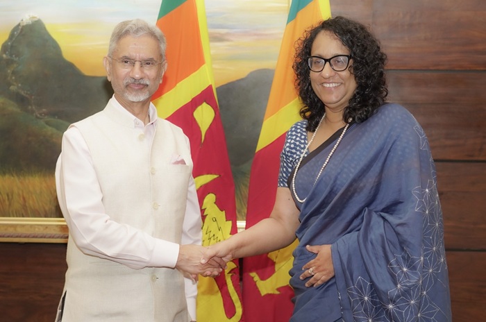 பிரதமர்  மற்றும் ஜெய்சங்கர்  இடையே அலரி மாளிகையில் சந்திப்பு