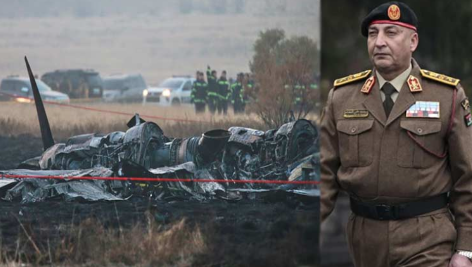 துருக்கியில் விபத்துக்குள்ளான விமானம் – லிபிய இராணுவத் தளபதி உட்பட பேர் பலி