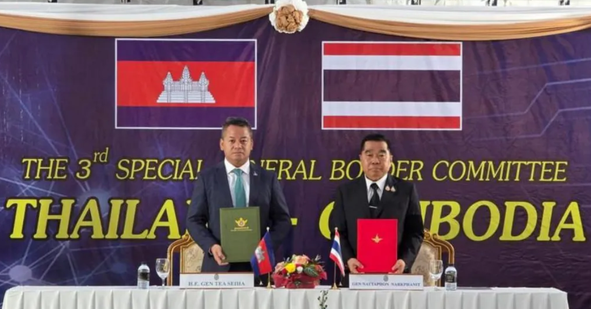 தாய்லாந்து , கம்போடியா இடையே உடனடி போர்நிறுத்தம் –  வெளியான கூட்டு அறிவிப்பு