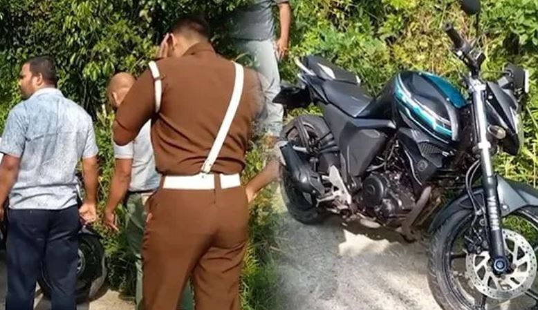 அம்பலாங்கொடை துப்பாக்கிச் சூடு – மோட்டார் சைக்கிள் மீட்பு