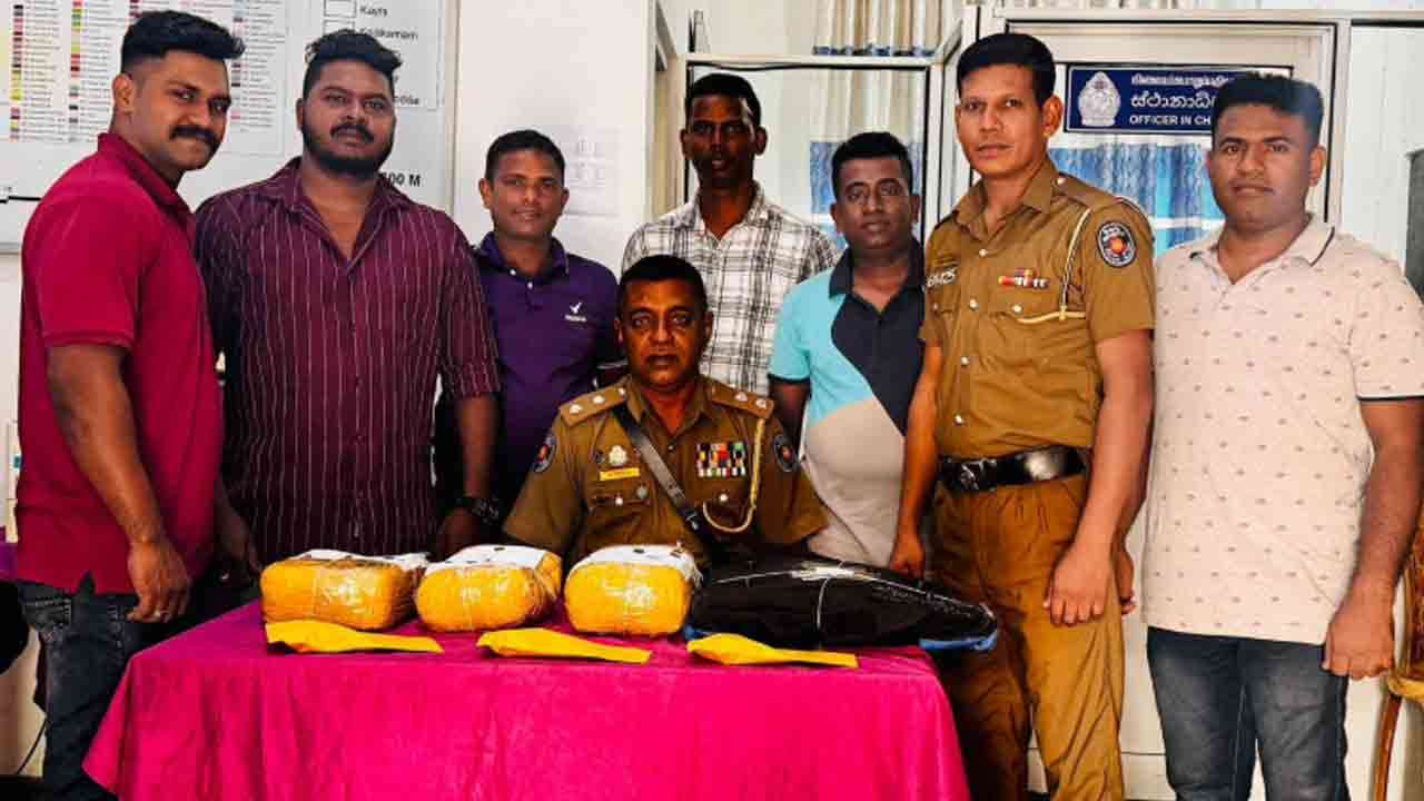 யாழ்ப்பாணத்தில் போதைப்பொருளுடன் நல்லூர் பிரதேச சபை உறுப்பினர் கைது