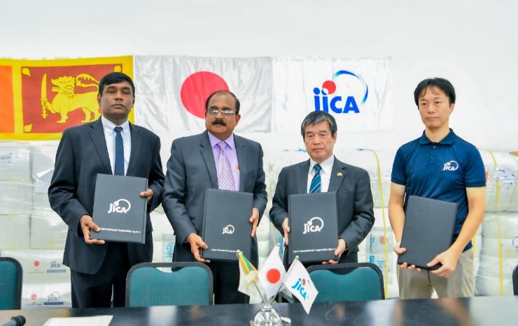 டித்வா சூறாவளியால் பாதிக்கப்பட்ட மக்களுக்கு அத்தியாவசிய நிவாரணப் பொருட்களை வழங்கியது JICA