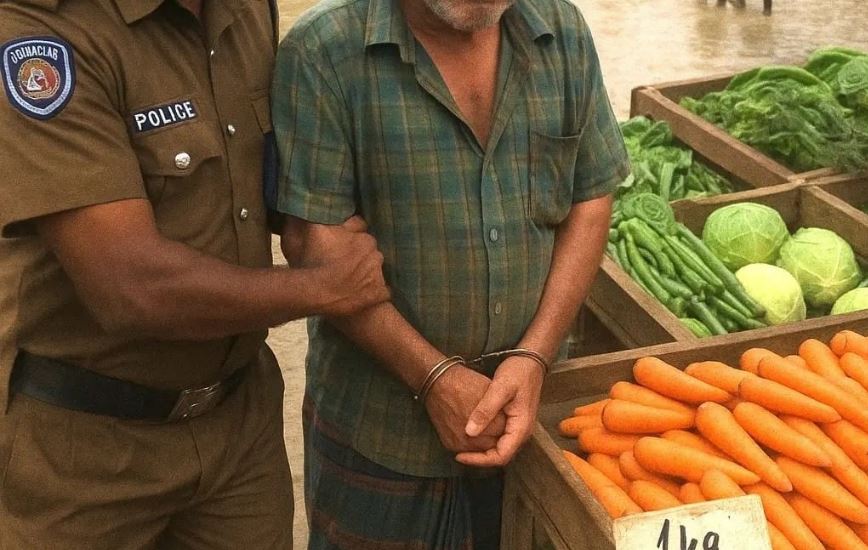 அதிக விலைக்கு காய்கறிகளை விற்ற வர்த்தகர்கள் கைது