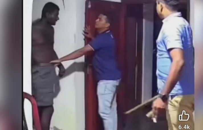 நபர் ஒருவரைத் தாக்கிய பொலிஸ் அதிகாரி இடமாற்றம்