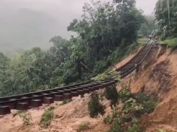 டித்வா சூறாவளி!! மூன்றில் இரண்டு ரயில்வே அமைப்பு சேதம்