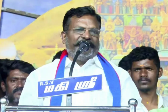 சீமானும் விஜய்யும் ஆர்எஸ்எஸ் கையாள் – திருமாவளவன் விமர்சனம்