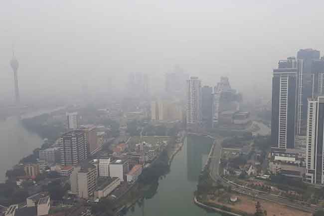 காற்றின் தரம் ஆரோக்கியமற்ற நிலையில் ; மக்கள் அவதானம்